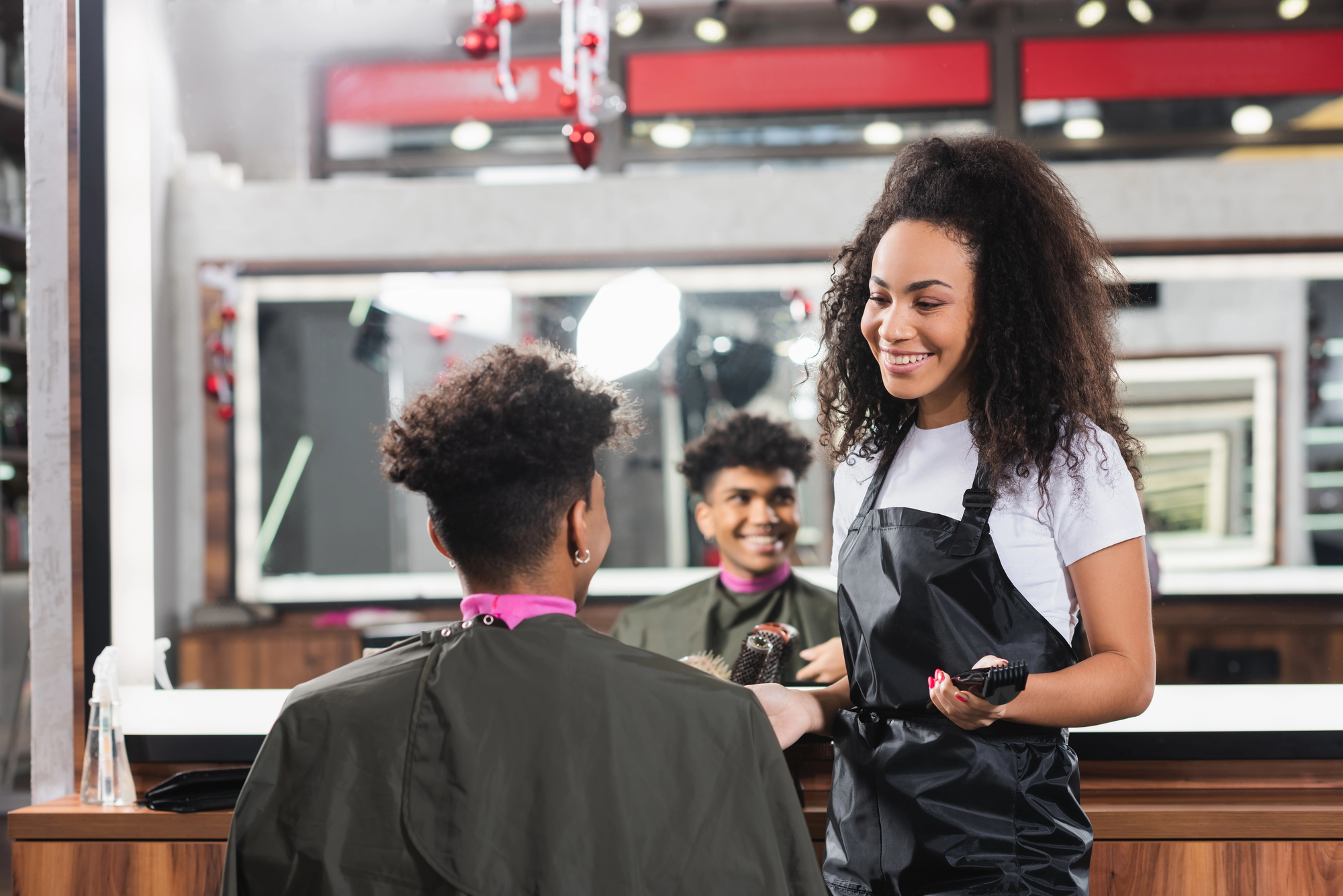 freelance beauty stylist giving top-notch service after increasing prices