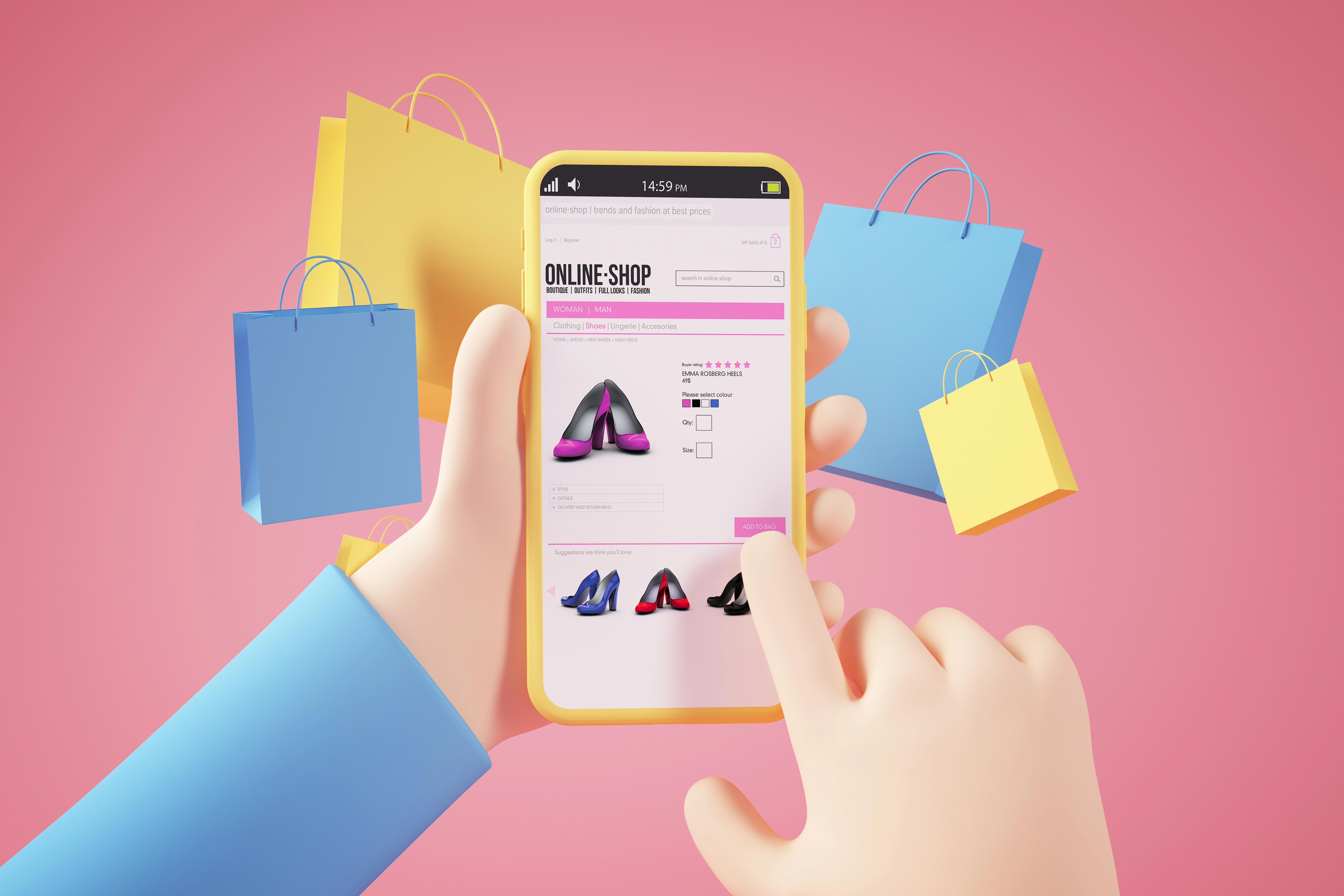 Shopping online
