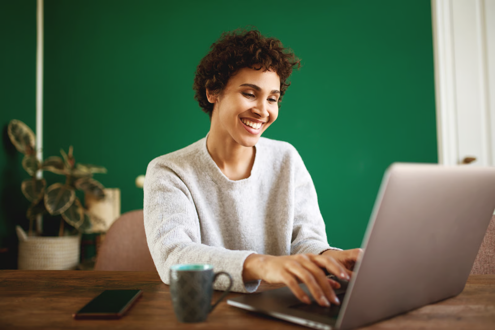 freelancer who is excited to grow their business after getting approved
