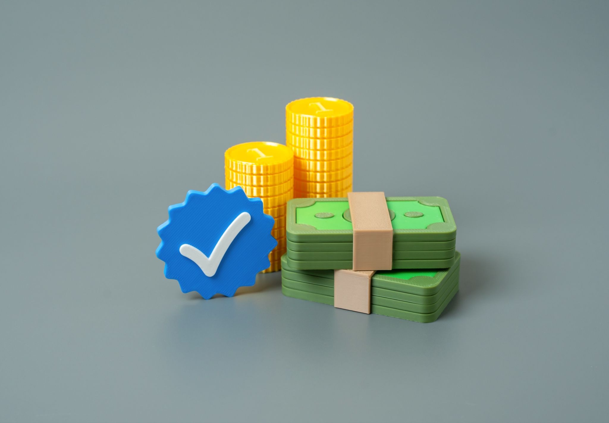 Illustration of earnings and approval, representing how gig workers can qualify for a cash advance based on income.