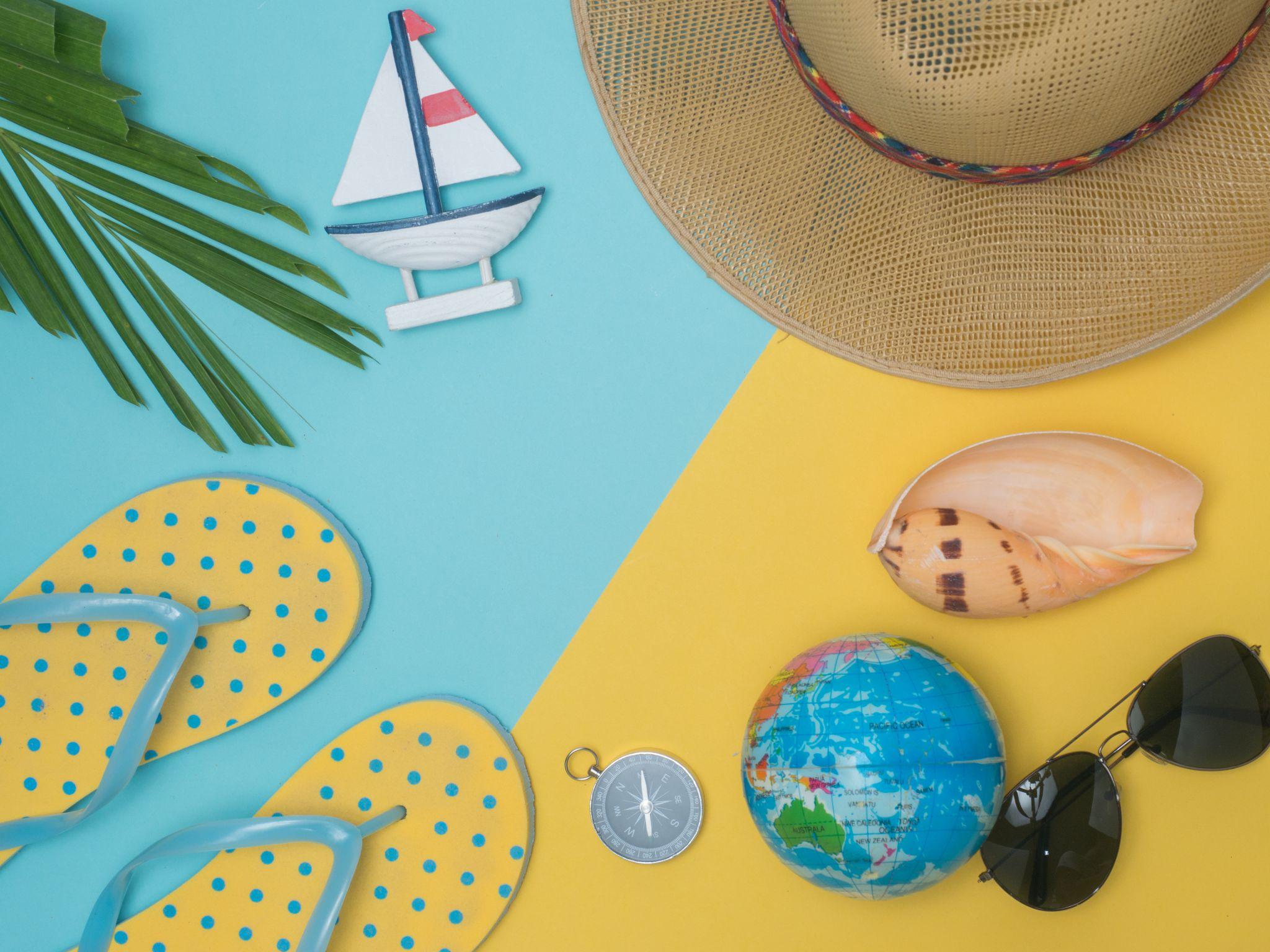 Family vacation concept for the summer.
